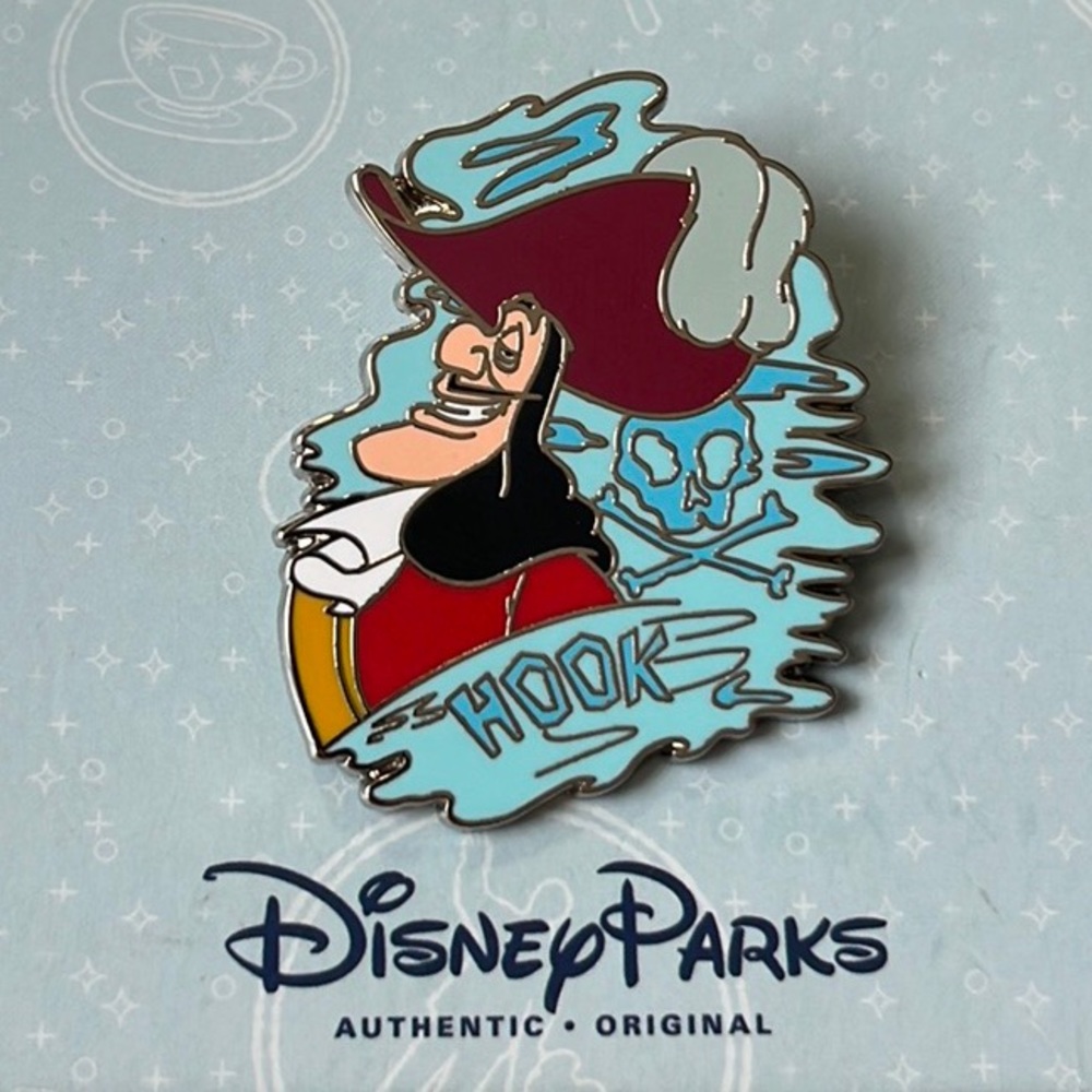 Disney Parks Captain Hook Villain Pin from Peter Pan